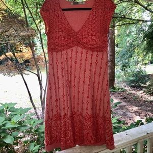 Perfect Casual Summer Dress, soft red, medium✨👗